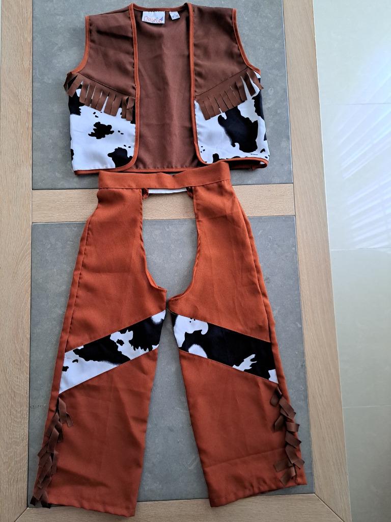 Verkleedpakje cowboy 4 - 6 jaar, Kinderen en Baby's, Carnavalskleding en Verkleedspullen, Ophalen, Zo goed als nieuw, 110 t/m 116