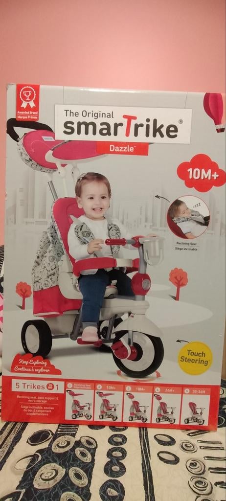 Tricycle évolutif pour enfants, Vélos & Vélomoteurs, Enlèvement, Comme neuf