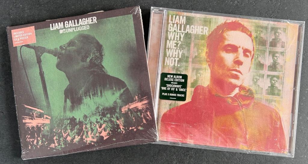 LIAM GALLAGHER (OASIS) - Pourquoi moi ? & MTV Unplugged (2 C, Envoi, Comme neuf, Pop rock
