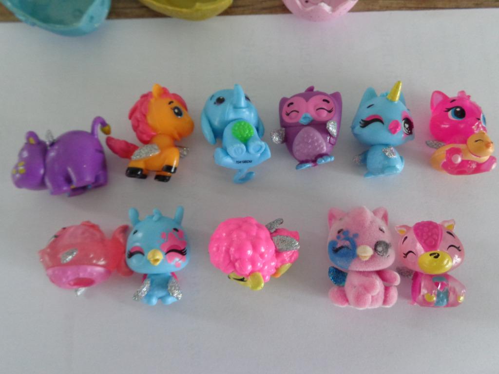 11 personnages Hatchimals, Enlèvement ou Envoi, Utilisé