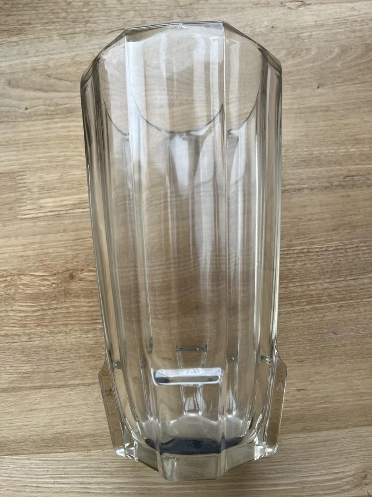Art Deco glazen vaas Tsjechisch, Ophalen of Verzenden
