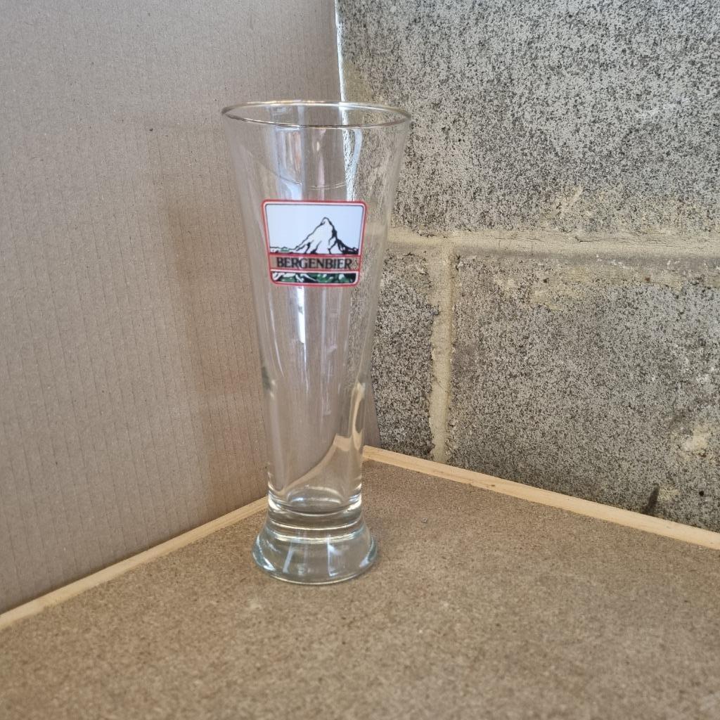 Verre Bergenbier, Collections, Enlèvement ou Envoi, Utilisé, Verre ou Verres, Autres marques