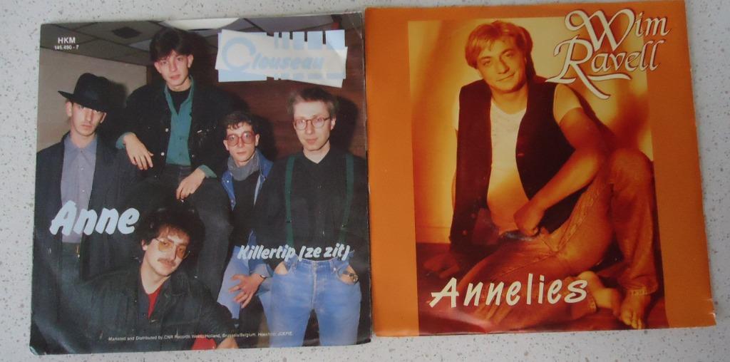 Part 105 - 3 Singeltjes van Clouseau, Toast en Wim Ravell, Cd's en Dvd's, Vinyl Singles, Gebruikt, 7 inch, Single, Ophalen of Verzenden