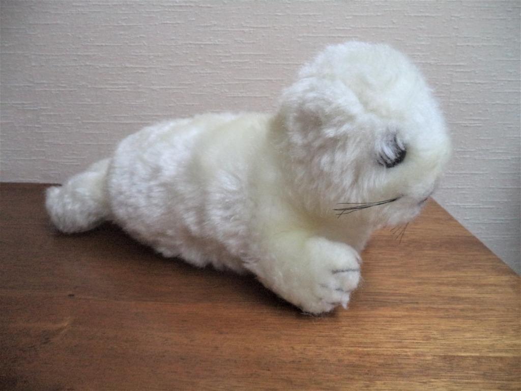 Peluche Bébé phoque blanc -  Dakin 1982, Ophalen of Verzenden, Gebruikt