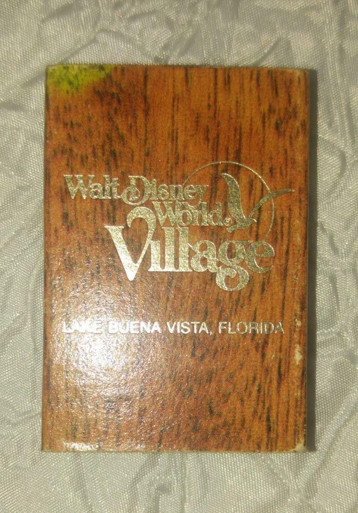 Allumettes Matches Luciferdoosjes Walt Disney Village 1984, Enlèvement ou Envoi, Utilisé
