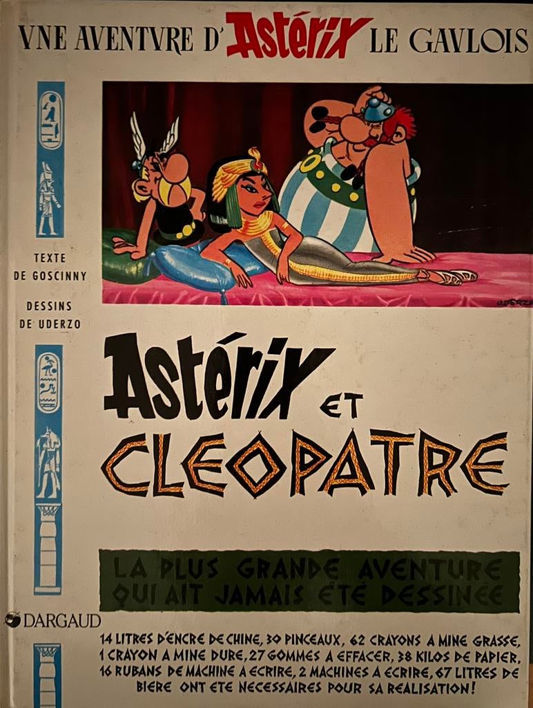 Astérix et Cleopatre, Utilisé