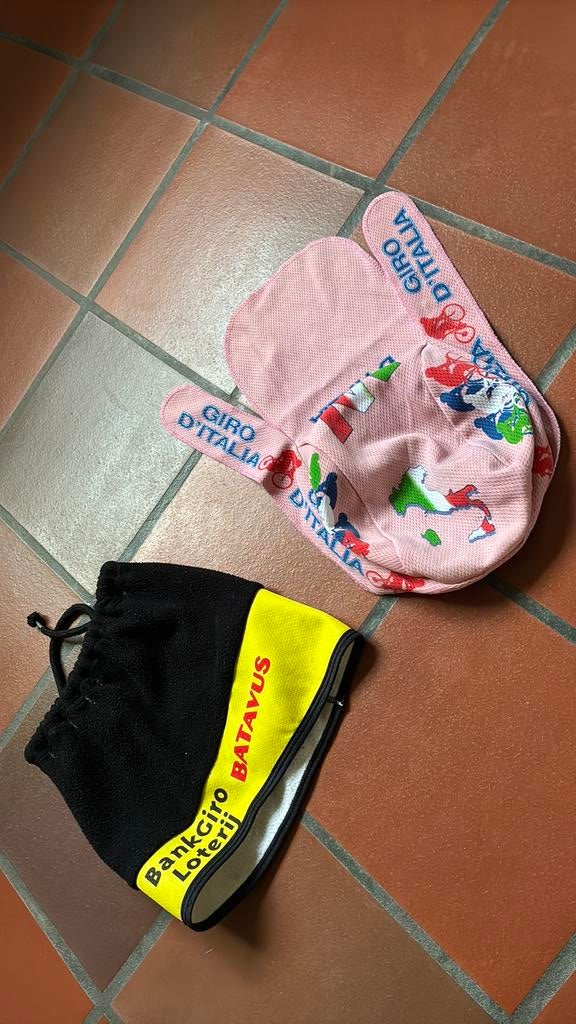 Fietsen hoofddeksel vintage, Ophalen of Verzenden, Gebruikt