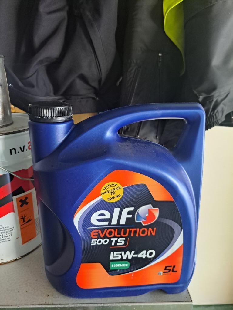 Ongeopende 15w40 minerale olie ELF, Ophalen