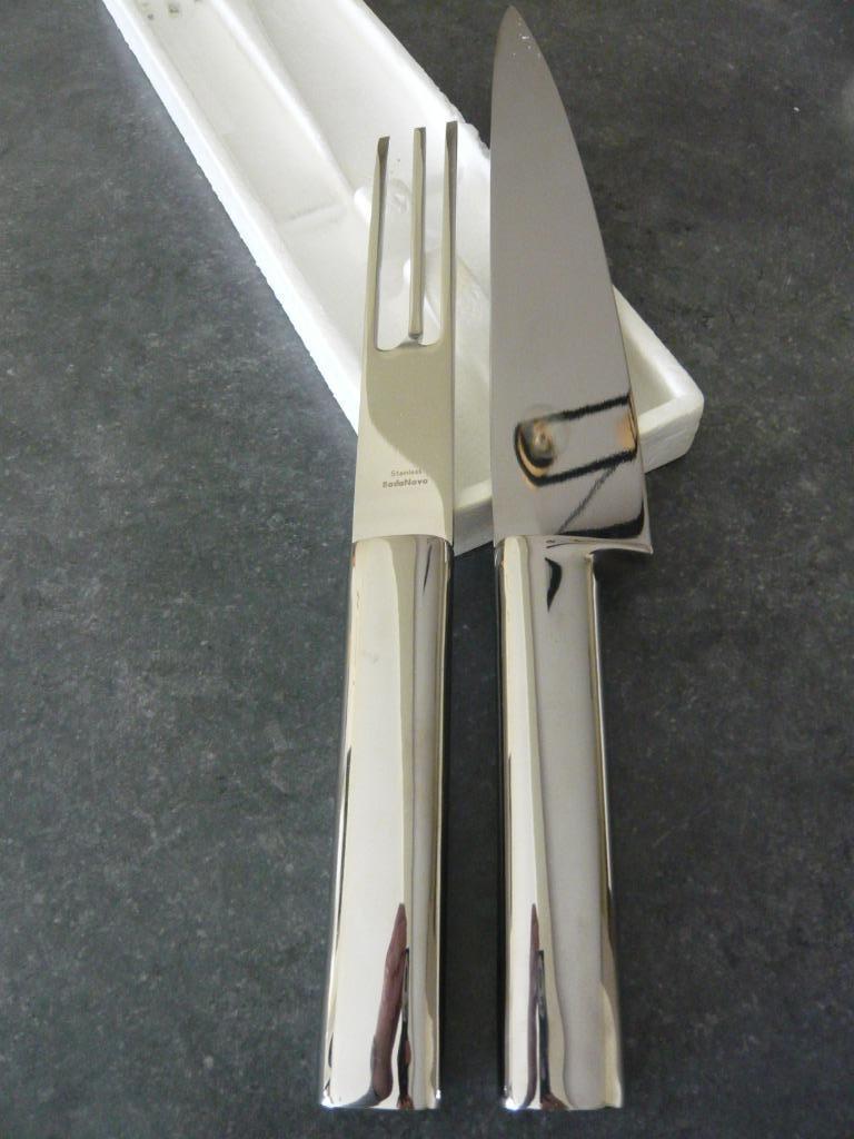 serveer bestek voor vlees, Ophalen, Nieuw, Inox of Chroom