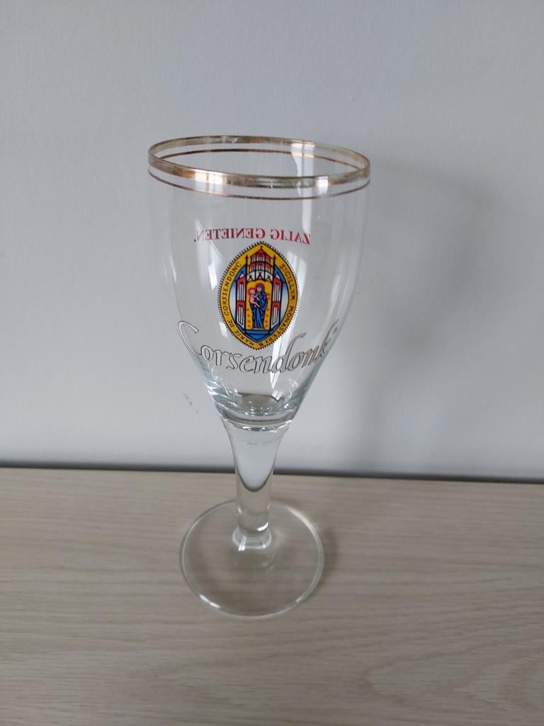 Corsendonk op voet, Verzamelen, Ophalen of Verzenden, Zo goed als nieuw, Bierglas