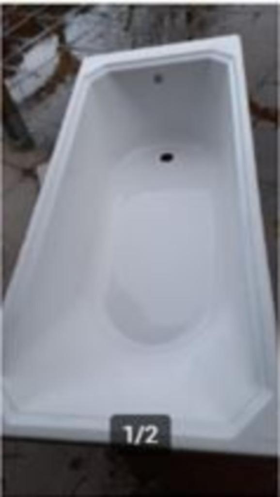 Baignoire acrylique encastrable, Maison & Meubles, Salle de bain | Salle de bain complète, Comme neuf, Enlèvement