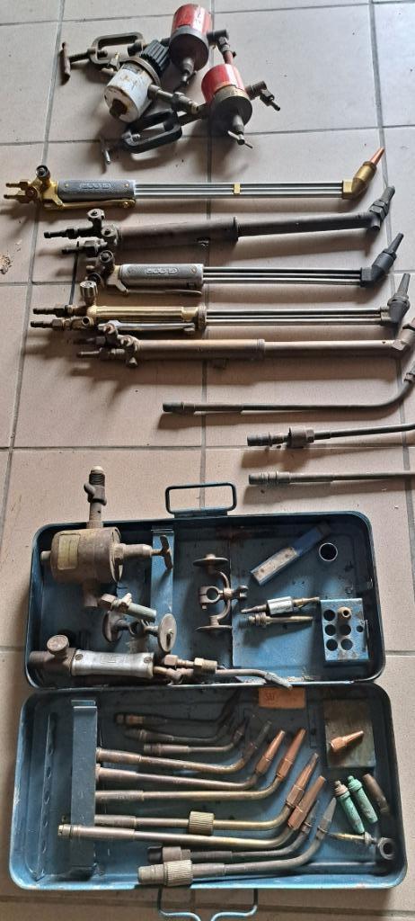 onderdelen voor blaastoorts, Ophalen