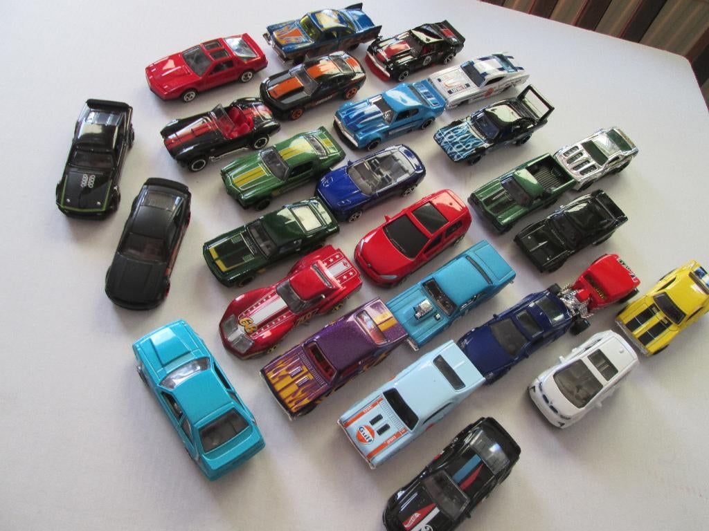 27 Hot Wheels, Enlèvement ou Envoi, Utilisé, Voiture