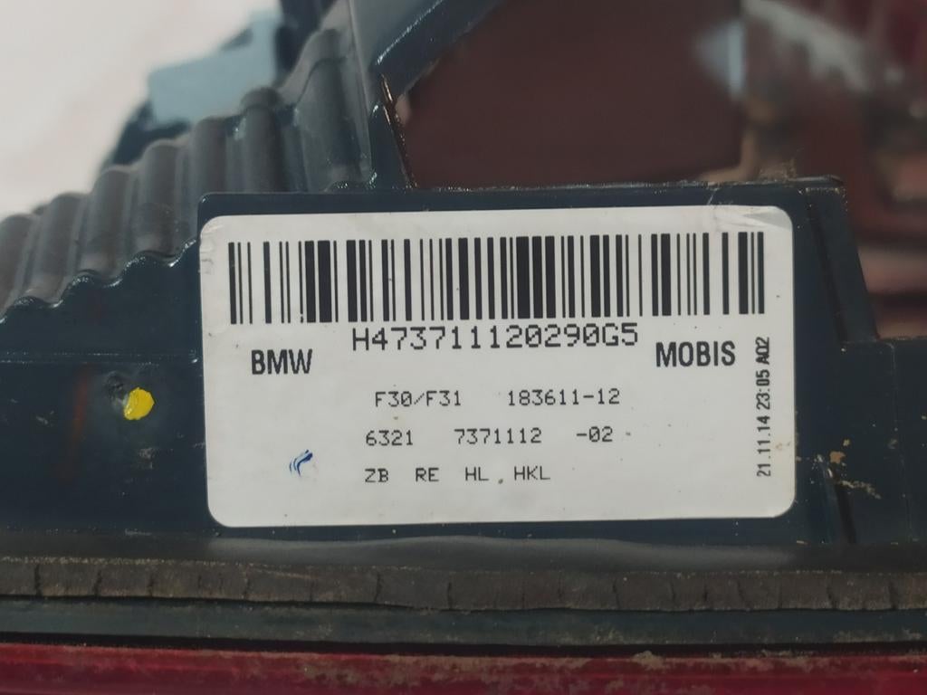 feu arriere Bmw F30 F31 63217371112 7371112, Autos : Pièces & Accessoires, Enlèvement, Utilisé, BMW