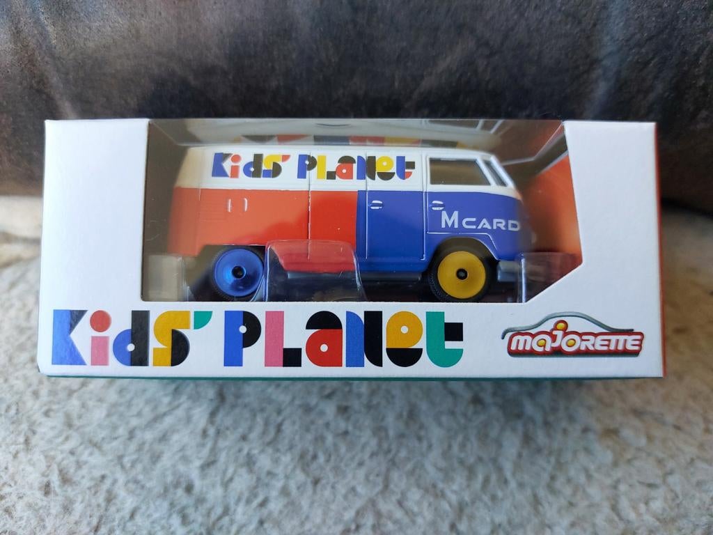 Majorette Kids planet volkswagen t1 bus, Ophalen of Verzenden, Nieuw, Auto, Majorette