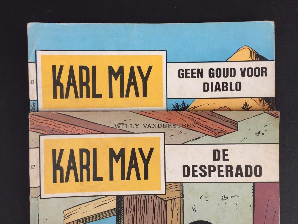 série/3 Karl May, Willy Vandersteen, Plusieurs BD, Enlèvement ou Envoi, Willy Vandersteen, Utilisé
