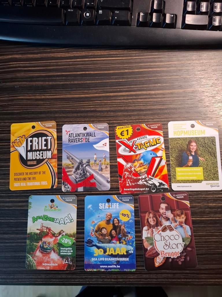 Toeristische minikaartjes, Ophalen