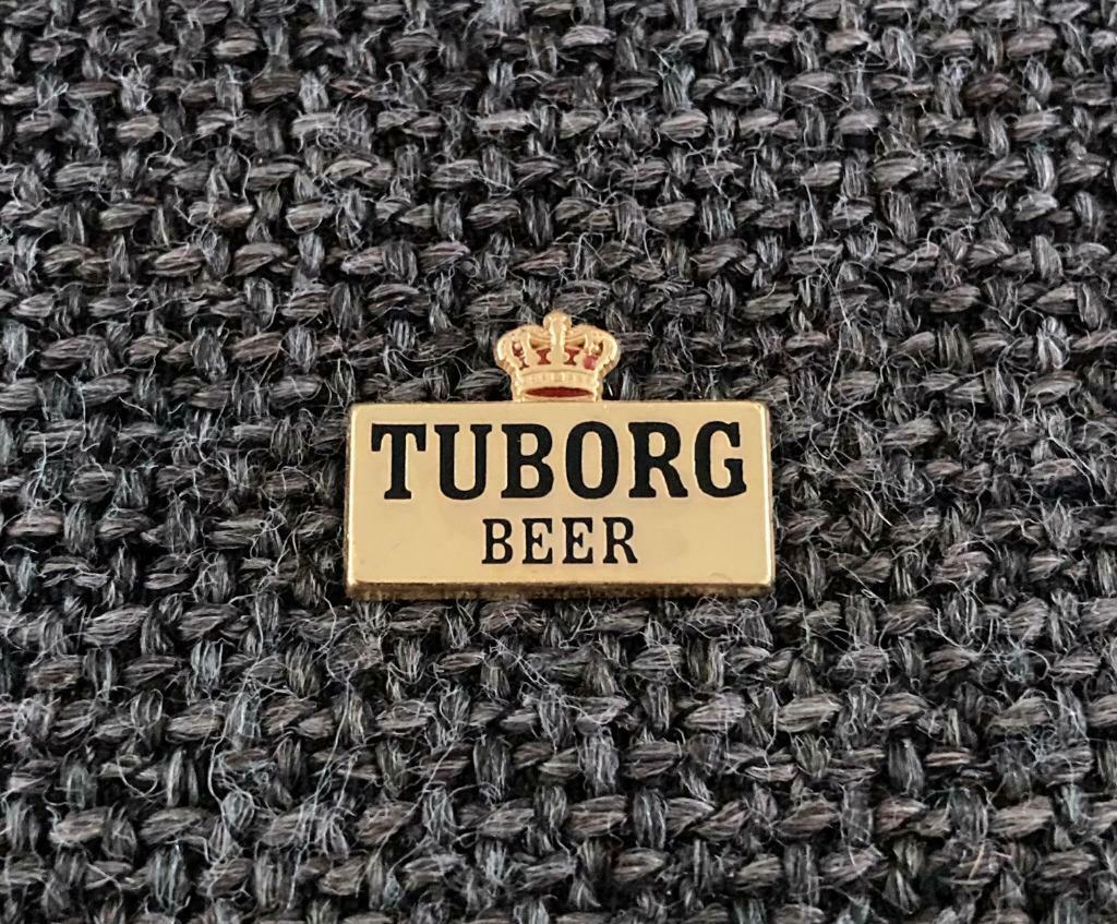 PIN - TUBORG BEER - BIER - BIÈRE, Collections, Envoi, Utilisé, Marque, Insigne ou Pin's