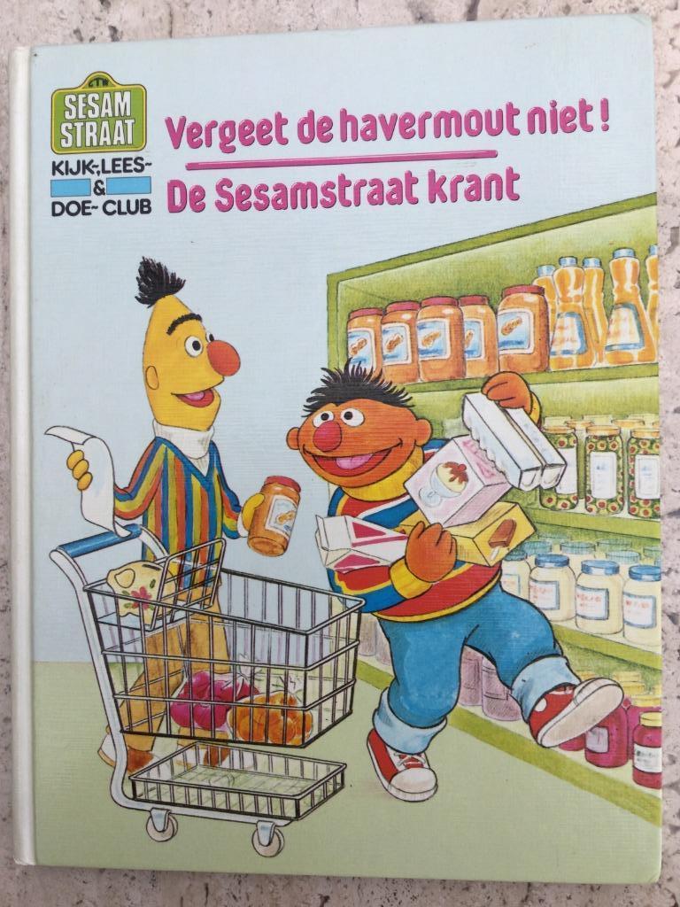 Sesamstraat ( 2 boeken ), Boeken, Ophalen of Verzenden