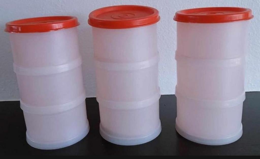 Tupperware Empilo deco toren, Huis en Inrichting, Keuken | Tupperware, Ophalen of Verzenden, Nieuw, Oranje, Overige typen