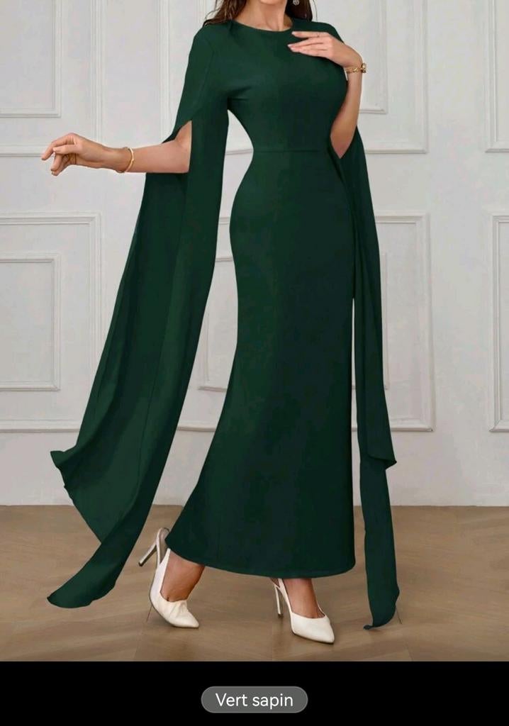 Robe de soirée, Ophalen, Groen