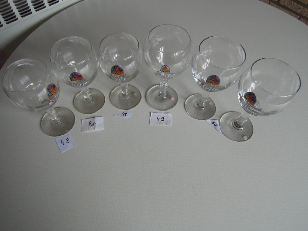 bierglas bierglazen Leffe abdij totaal 12 stuks, Verzamelen, Biermerken, Ophalen of Verzenden, Zo goed als nieuw, Glas of Glazen