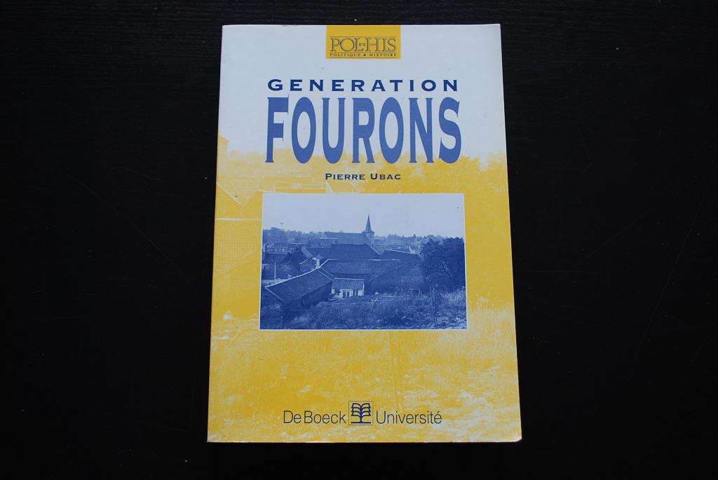 Pierre UBAC Génération Fourons dédicace politique Limbourg, Enlèvement ou Envoi, 20e siècle ou après, Utilisé