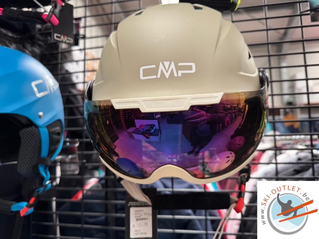 Casque de ski visor CMP: 65,99eu @Ski -Outlet, Sports & Fitness, Neuf, Autres marques, Enlèvement, Autres types