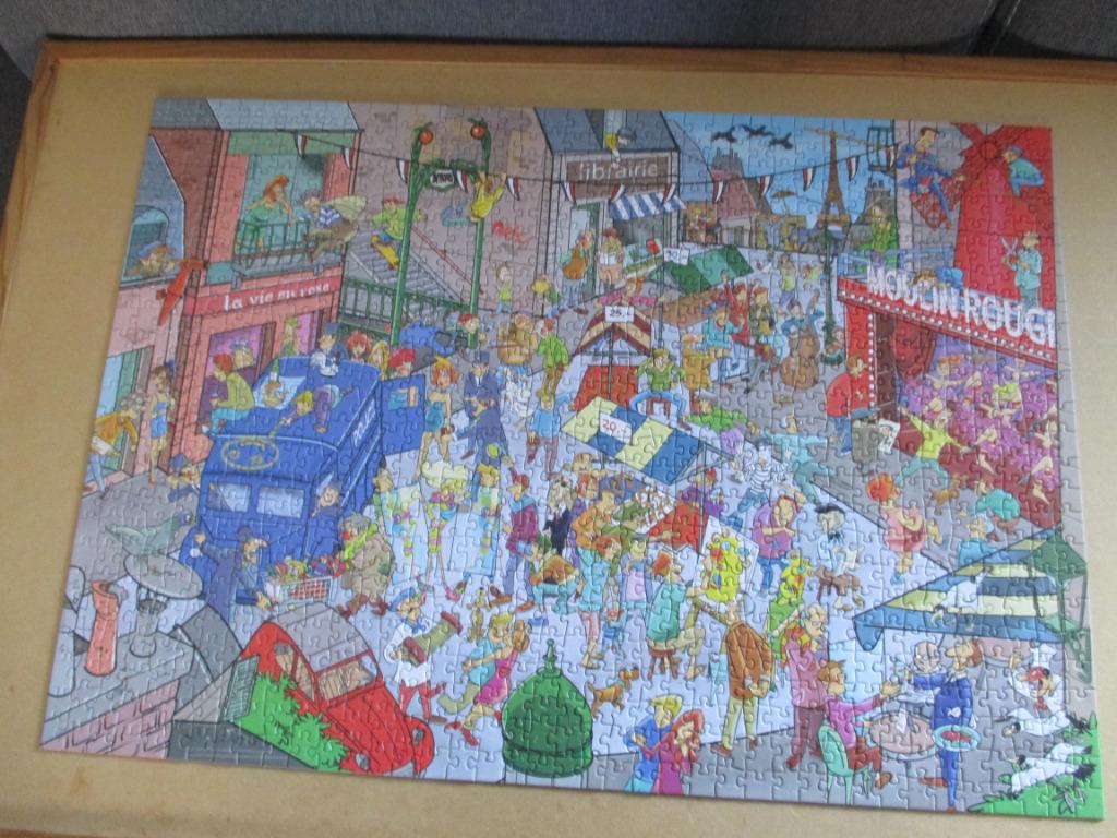puzzel that's life moulin rouge 1000, Enlèvement ou Envoi, 500 à 1500 pièces, Comme neuf, Puzzle