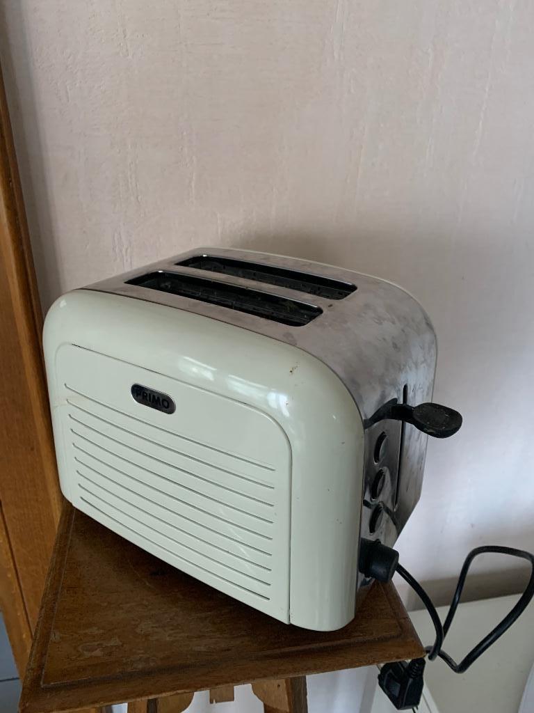 Retro broodrooster primo, Ophalen