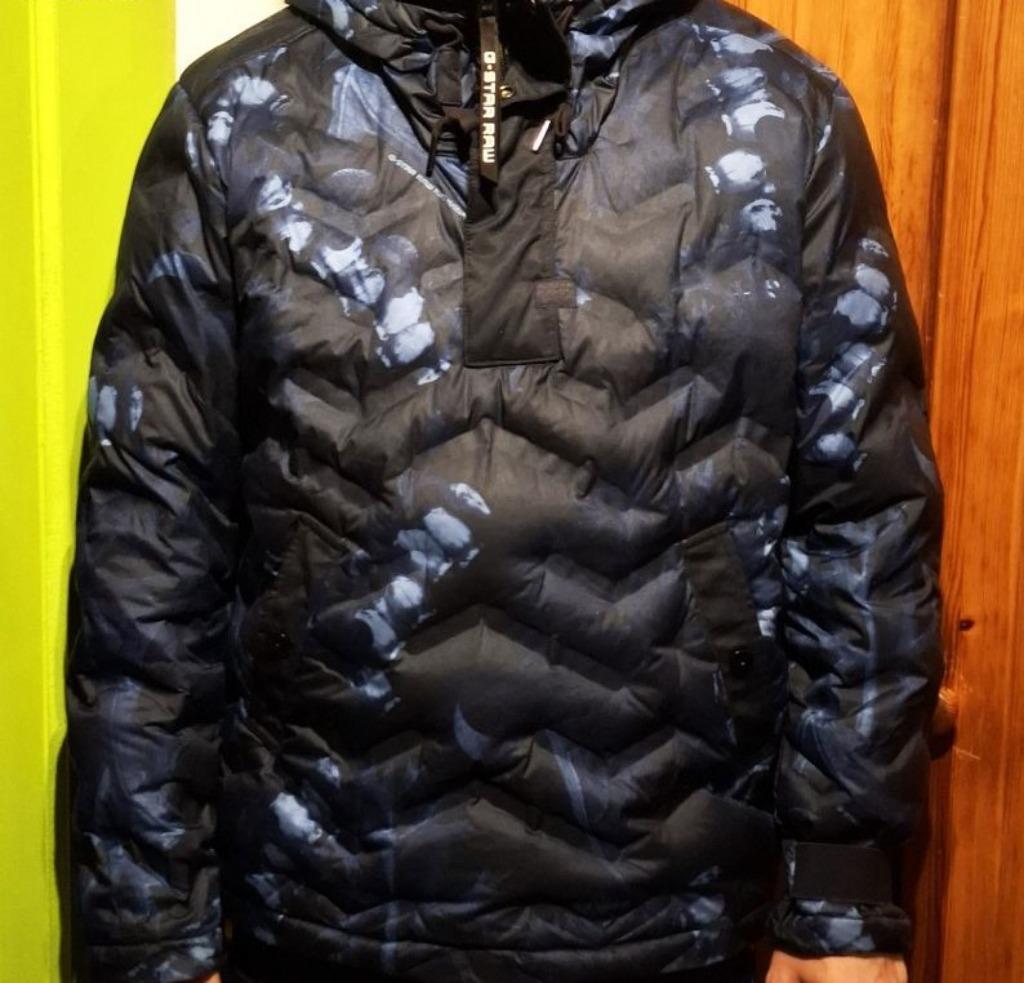Jas, Kleding | Heren, Jassen | Winter, Blauw, Ophalen of Verzenden, Zo goed als nieuw, G Star-Raw