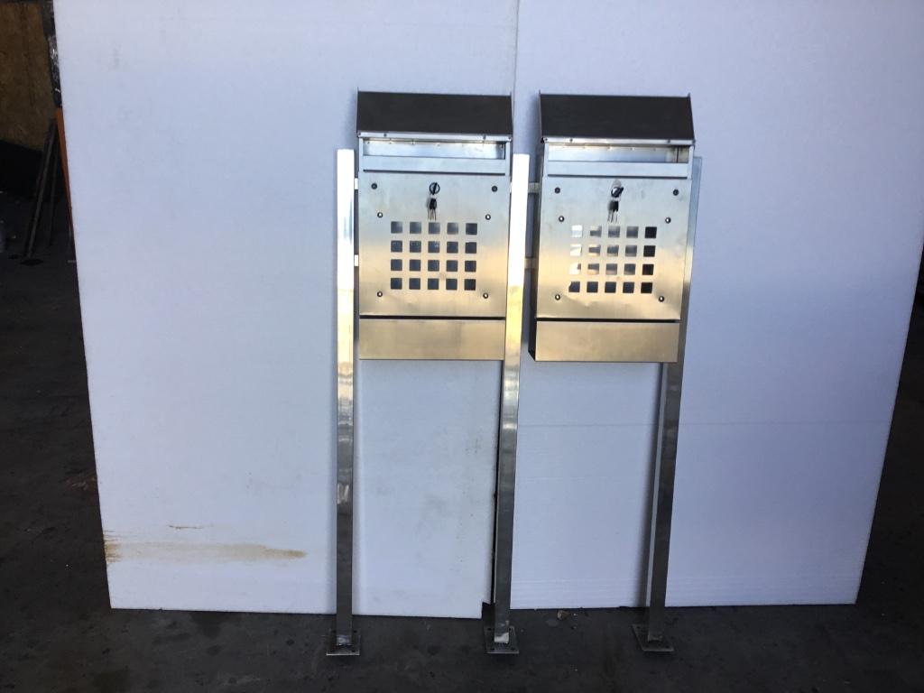 Brievenbus, Tuin en Terras, Brievenbussen, Ophalen, Nieuw, Inox