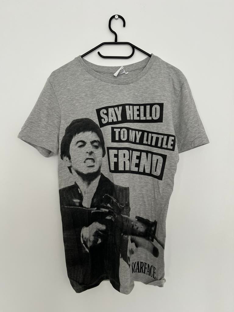 Chemise Scarface, Gris, Comme neuf, Taille 46 (S) ou plus petite, Scarface