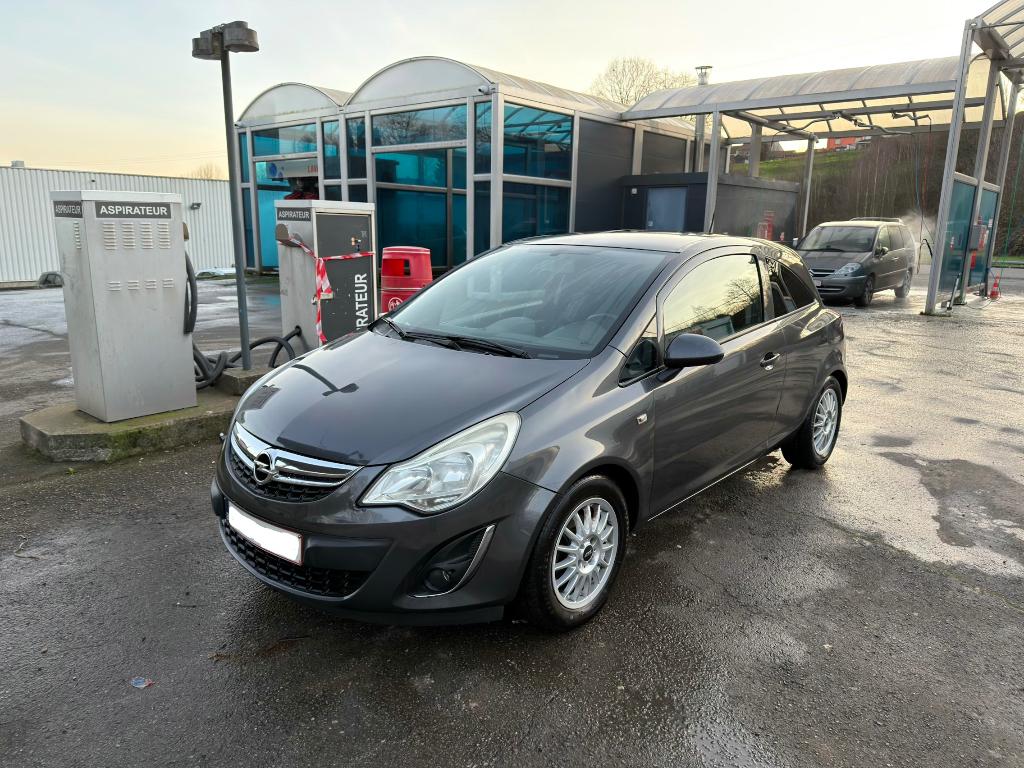 Opel corsa d 1.3 diesel ecoflex 2012, Autos, Argent ou Gris, Achat, Boîte manuelle, Entretenue par le concessionnaire