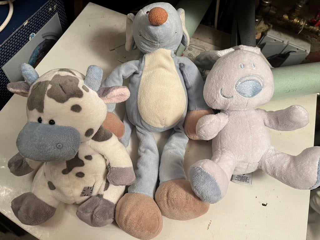 3 zachte lieve knuffels, Enlèvement, Comme neuf