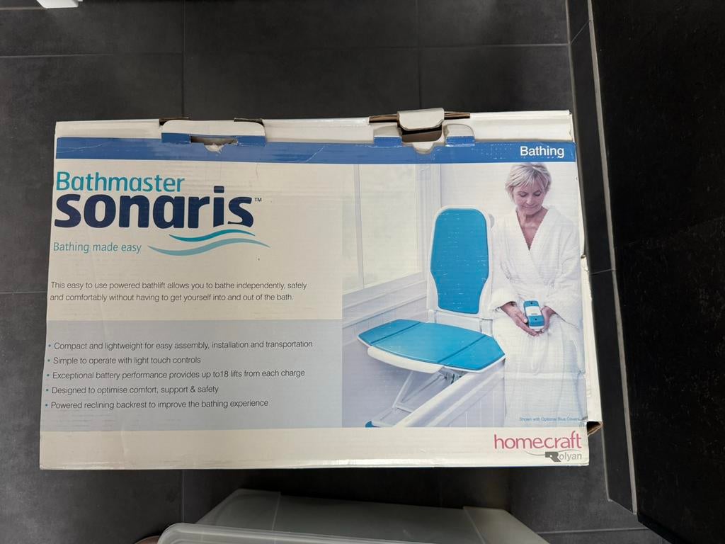 Bathmaster Sonaris - élévateur de bain électrique, Divers, Matériel Infirmier, Utilisé, Enlèvement