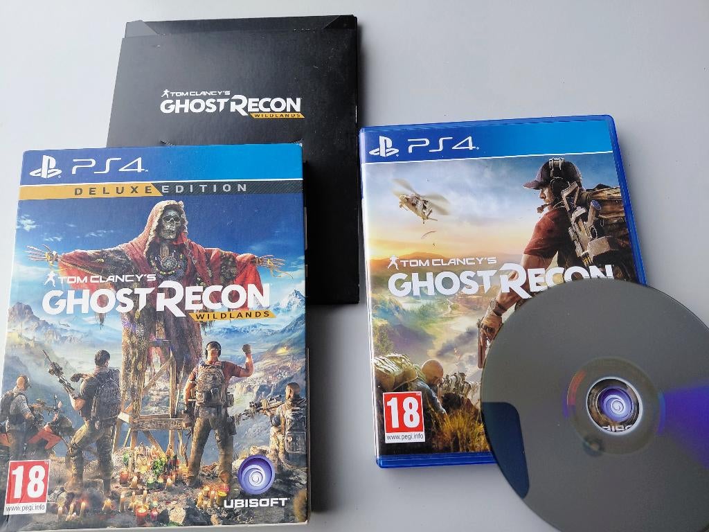 Tom Clancy's Ghost Recon - Wildlands - Deluxe Edition - PS4, Games en Spelcomputers, Ophalen, Zo goed als nieuw, Shooter