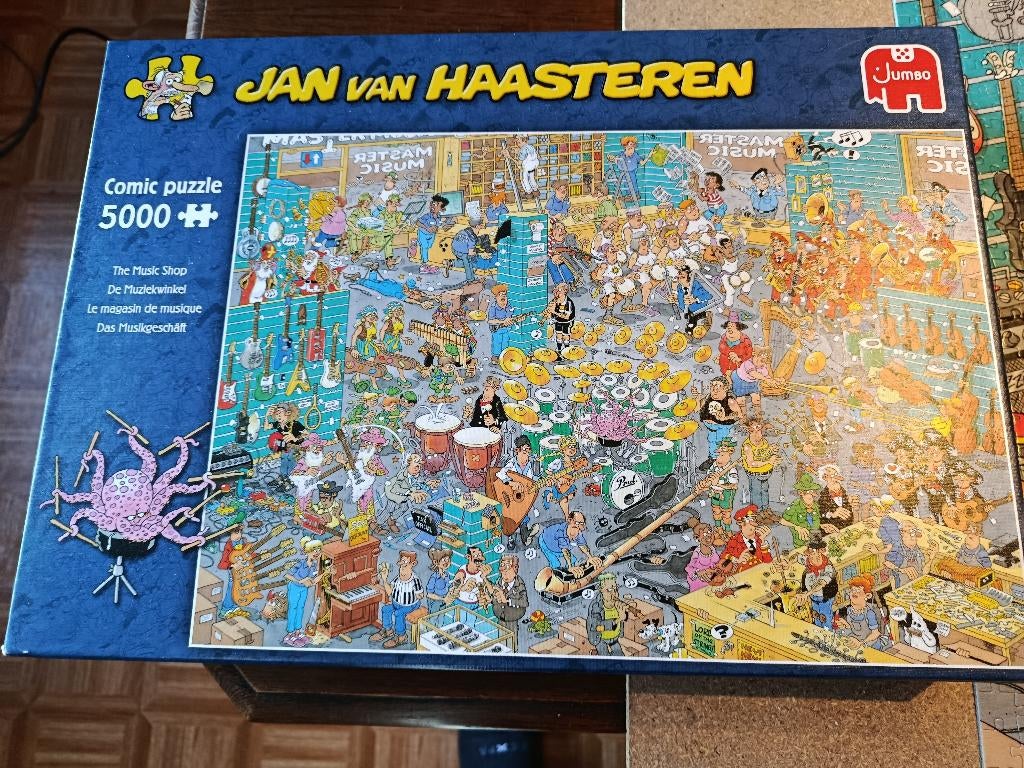 Puzzel JVH 5000 st, Enlèvement ou Envoi, Plus de 1 500 pièces, Comme neuf, Puzzle