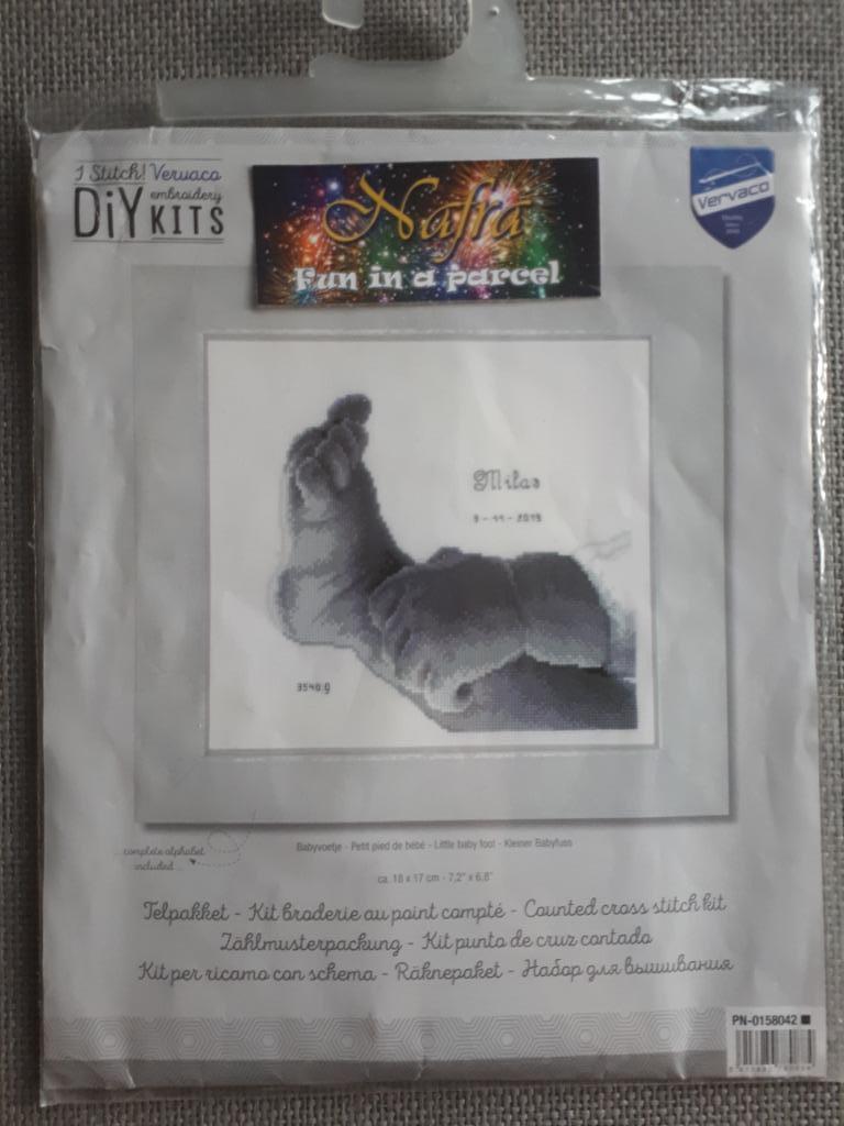 kruissteekpakket 82, Ophalen of Verzenden, Nieuw, Handborduren, Borduurpakket