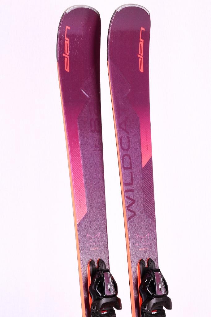 146 152 164 dames ski's ELAN WILDCAT 82 C 2023, 140 tot 160 cm, Gebruikt, Ophalen of Verzenden, Carve