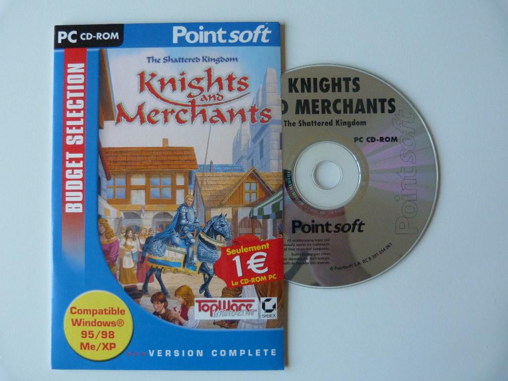 Knights And Merchants [PC], 1 speler, Ophalen of Verzenden, Zo goed als nieuw, Strategie en Constructie