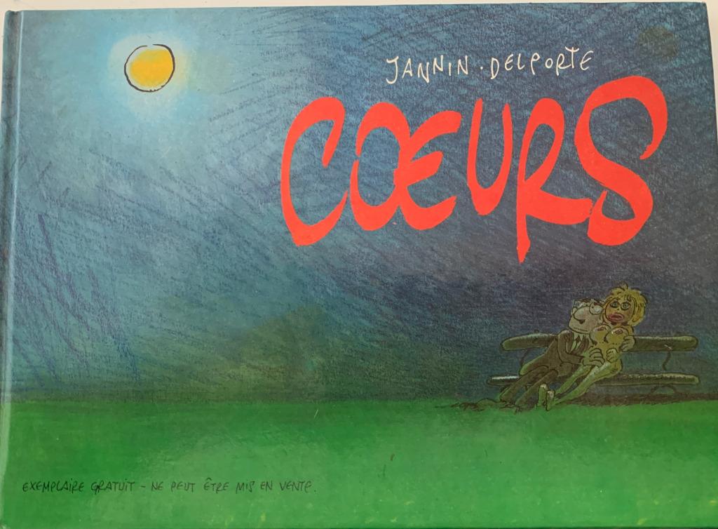 BD Jannin - Delporte - Coeurs, Verzenden, Eén stripboek, Jannin - Delporte, Zo goed als nieuw