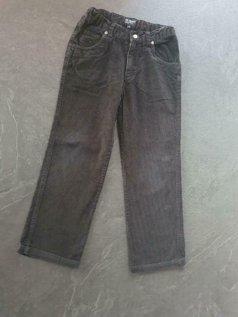 zwarte geribde broek - Tim Moore - maat 128, Ophalen, Zo goed als nieuw, Jongen, Broek