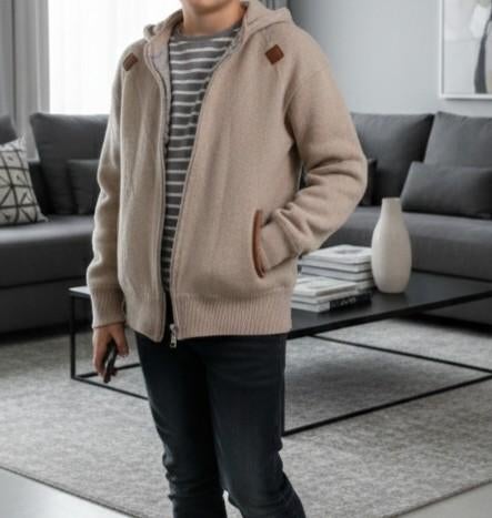 Omkeerbare jas/jas van 10/12 jaar oud in wollook, Kleding | Dames, Ophalen of Verzenden