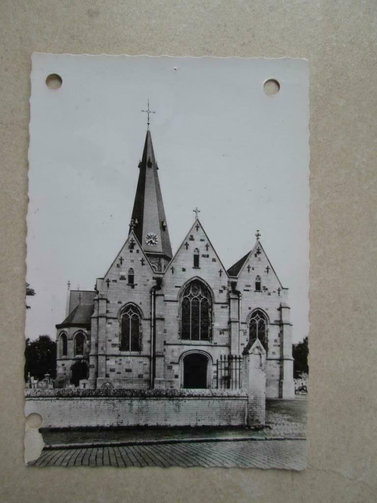 oude postkaart Asper, Ophalen of Verzenden