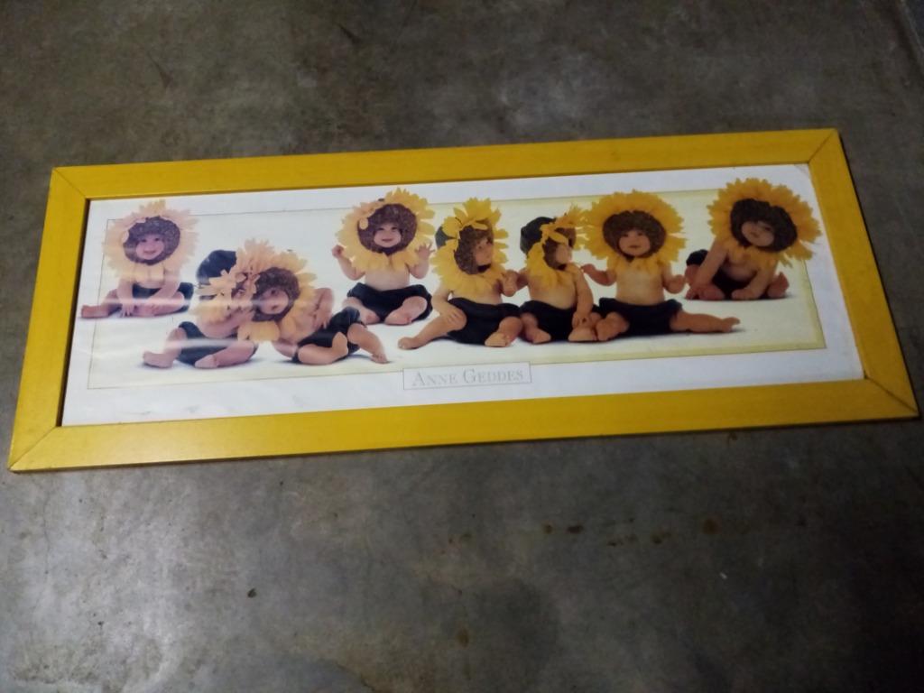 Grote kader Anne Geddes, Kinderen en Baby's, Ophalen, Zo goed als nieuw, Wanddecoratie