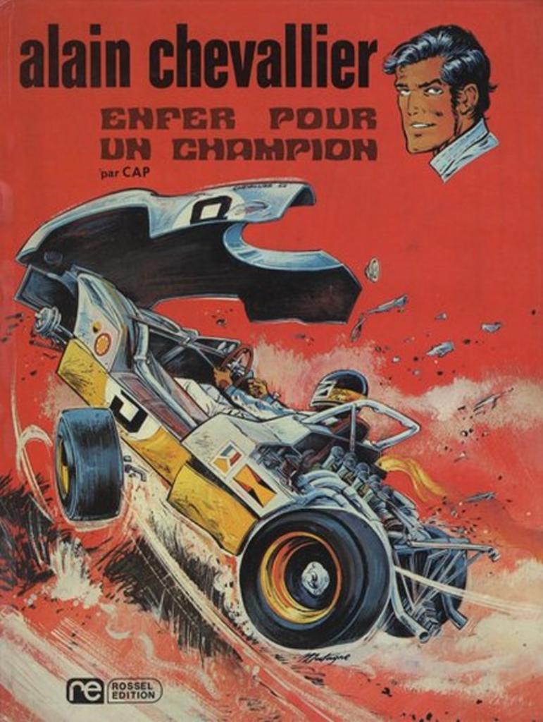 Alain Chevallier , Enfer pour un champion , Première édition, Une BD, Enlèvement ou Envoi, Utilisé