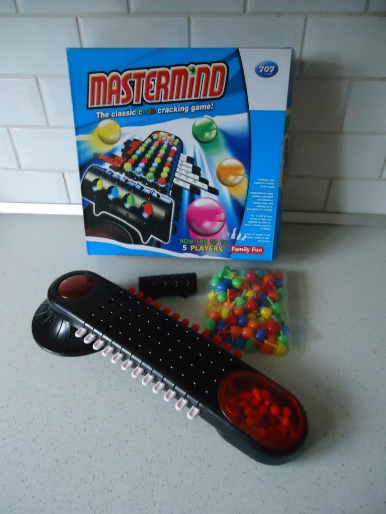 "Mastermind" van 707 Games in prima staat !, Hobby & Loisirs créatifs, Trois ou quatre joueurs, Enlèvement ou Envoi, Comme neuf