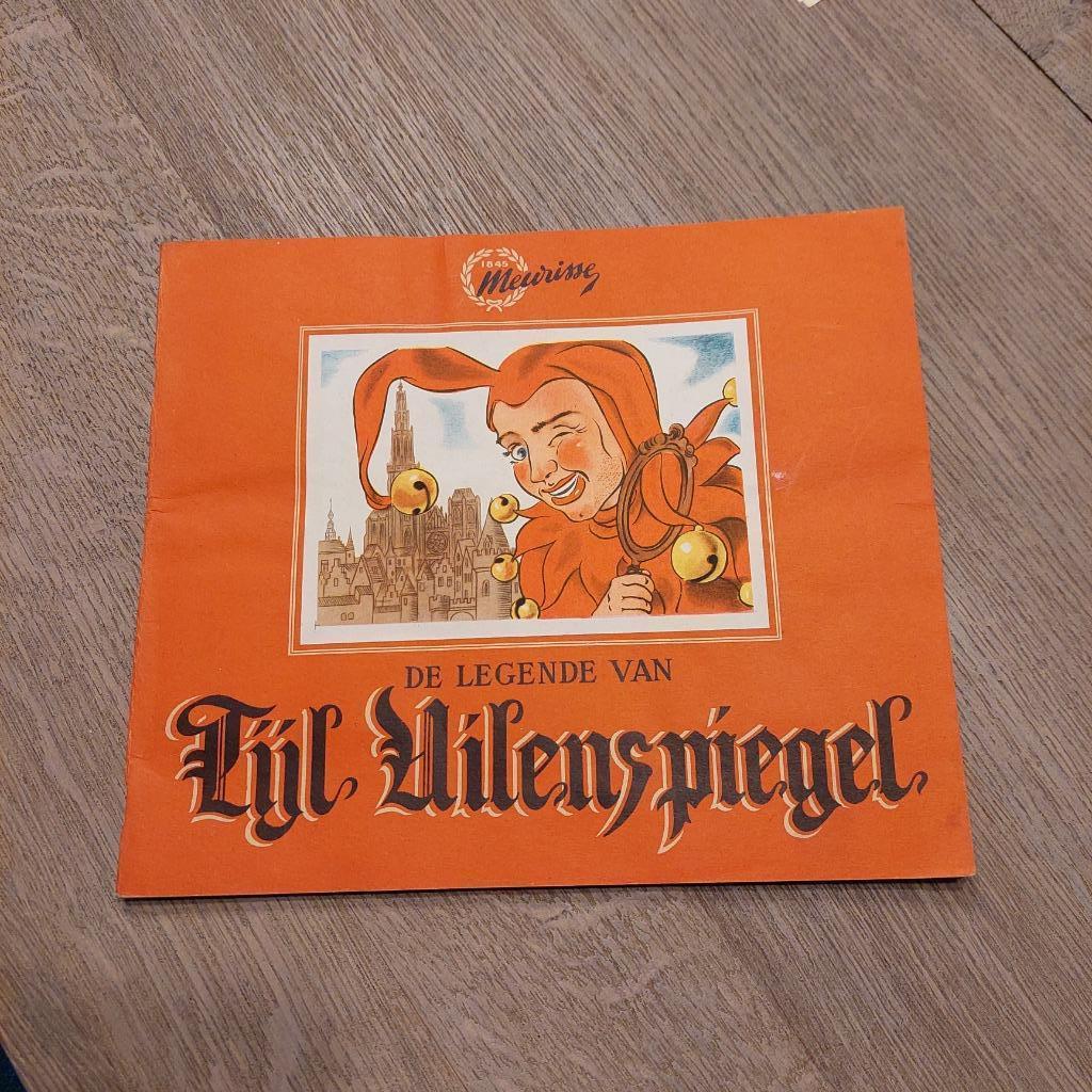 prentenboek van chocolade Meurisse "Tijl Uilenspiegel", Verzamelen, Ophalen, Gebruikt, 1940 tot 1960, Prent