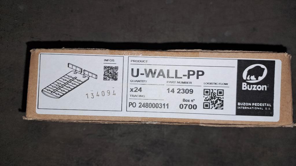 buzon u- wall-pp, Enlèvement, Neuf, Synthétique